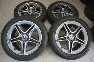 Original Mercedes GLA H247 GLB X247 AMG Alufelgen TOP Sommerräder Sommerreifen 235 50 R19 Zoll 7mm - Bild 2