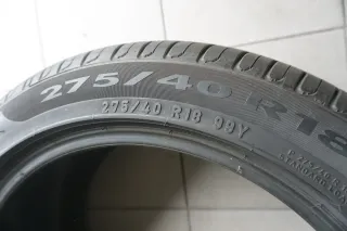 1 X 275 40 R18 99Y Sommerreifen Pirelli Cinturato P7 * MOE RFT RunFlat 2017 6,5mm - Bild 3