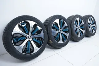 Original Mercedes EQC 20 Zoll Alufelgen Sommerräder Sommerreifen 235 50 255 45 R20 - Bild 2