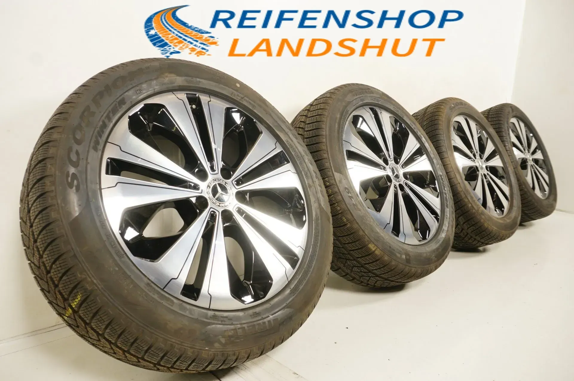 Original Mercedes EQC N293 TOP Alufelgen Winterreifen Winterräder 7mm 235 50 255 50 R19 Zoll - Bild 1