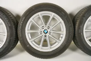 Original BMW 5er G30 G31 Alufelgen Sommerreifen Sommerräder 225 55 R17 6mm - Bild 4