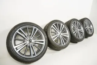 Original Mercedes CLS C257 W257 19 Zoll Alufelgen Sommerreifen Sommerräder 7mm 245 40 275 35 R19 - Bild 2