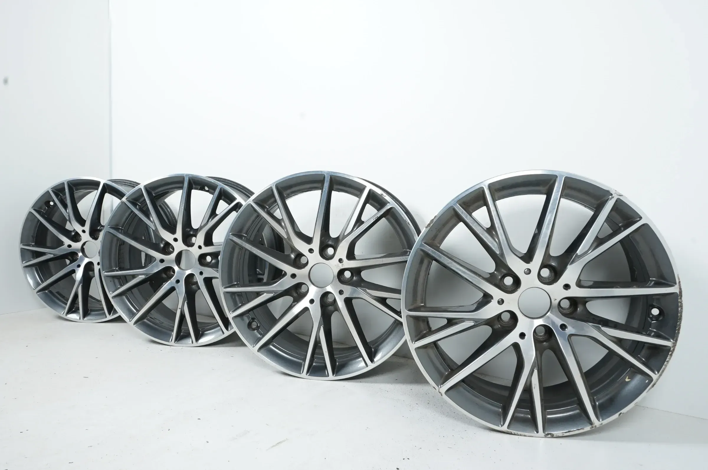 4x Bmw 2er Active Tourer F45 F46 Alufelgen 17 Zoll 489 7849122 7J - Bild 1