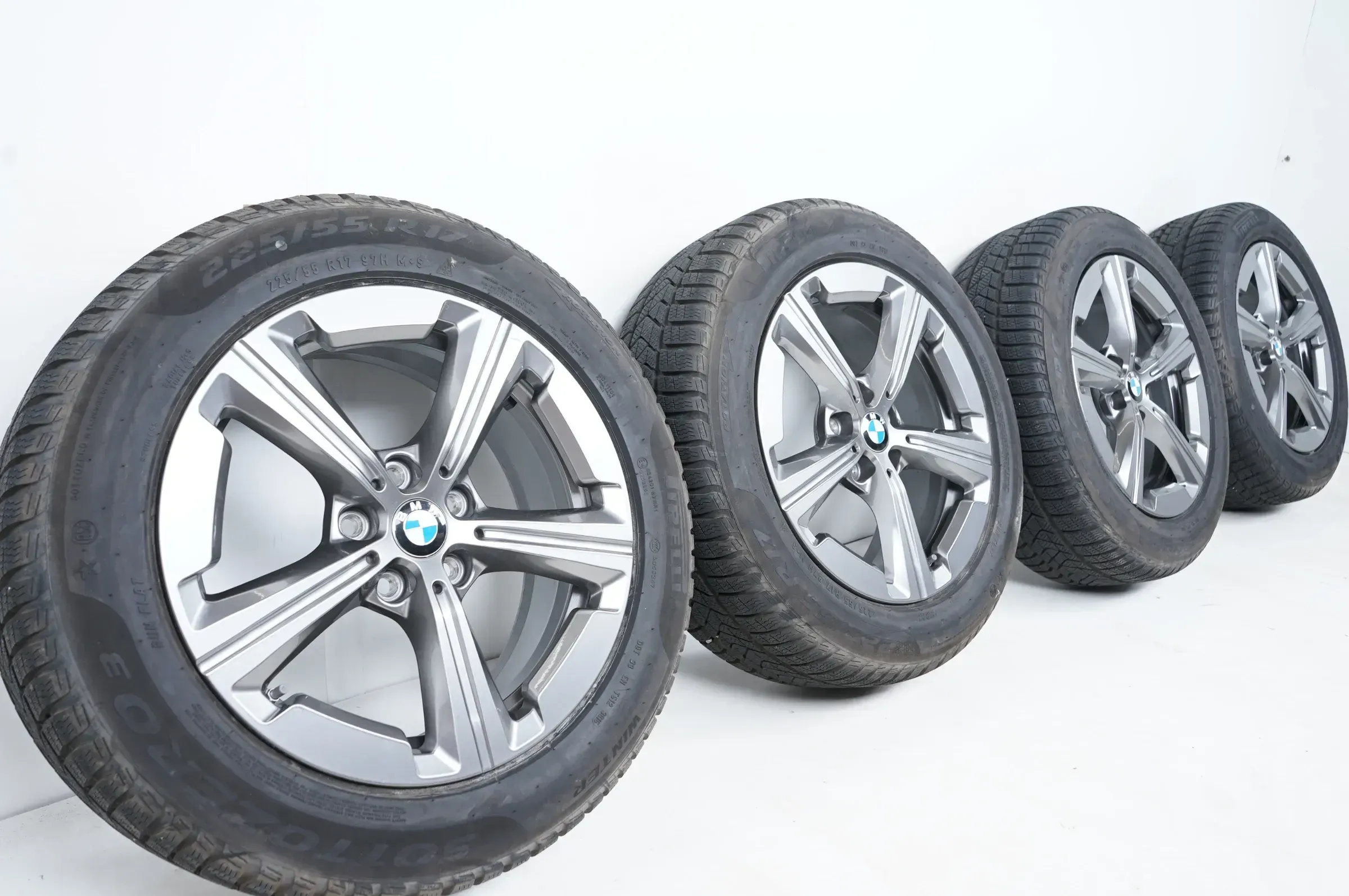 Bmw 2er Active Tourer U06 Winterräder Winterreifen 225 55 17 Zoll - Bild 1