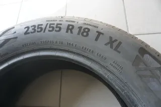 1 X 235 55 R18 104T Sommerreifen Continental Eco Contact 6 MO 2019 6mm - Bild 3