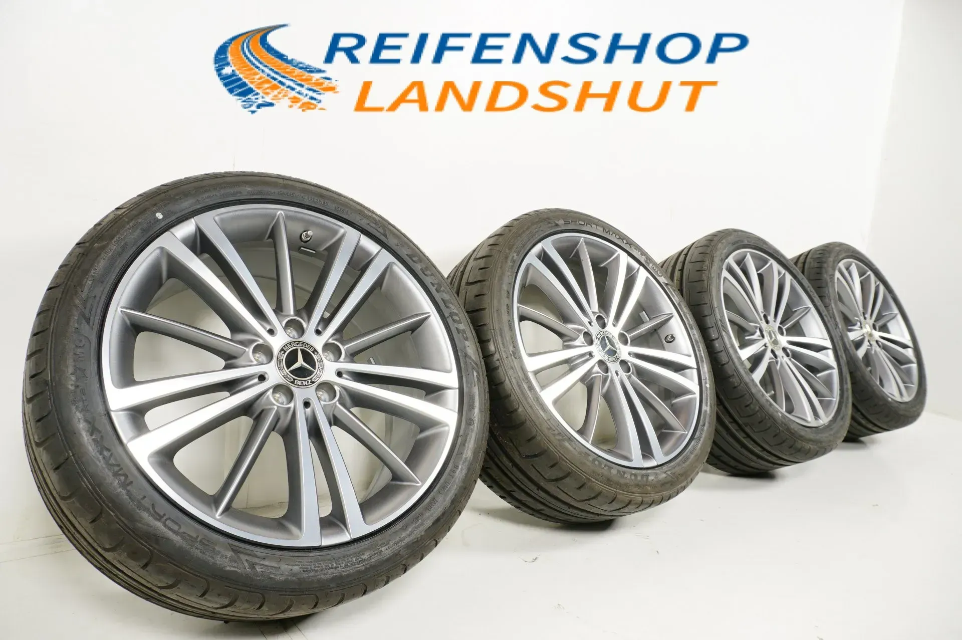 Original Mercedes CLS C257 W257 19 Zoll Alufelgen Sommerreifen Sommerräder 7mm 245 40 275 35 R19 - Bild 1