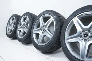 Original Mercedes ML GLE W166 20 Zoll AMG Alufelgen Winterreifen Winterräder 265 45 R20 - Bild 10