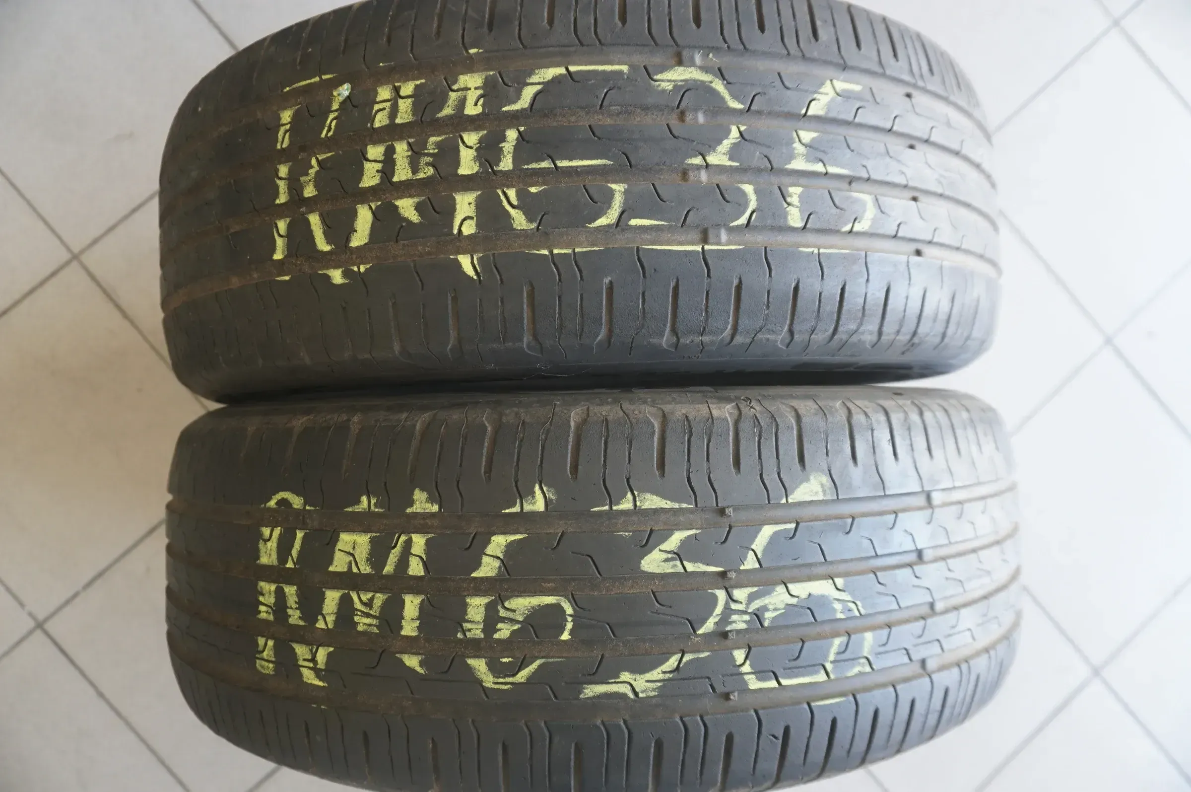 2 X 195 55 R16 87H Sommerreifen Continental EcoContact 6 2020 4mm - Bild 1