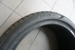 1 X 235 40 ZR19 R19 92Y Sommerreifen Pirelli PZero P Zero N1 7mm 2017 - Bild 3