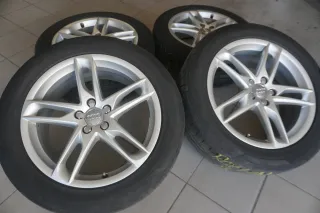 Original Audi Q5 8R 19 Zoll Alufelgen Sommerräder Sommerreifen 235 55 R19 - Bild 1