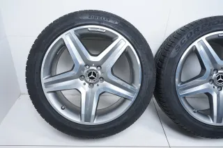 Original Mercedes ML GLE W166 20 Zoll AMG Alufelgen Winterreifen Winterräder 265 45 R20 - Bild 3