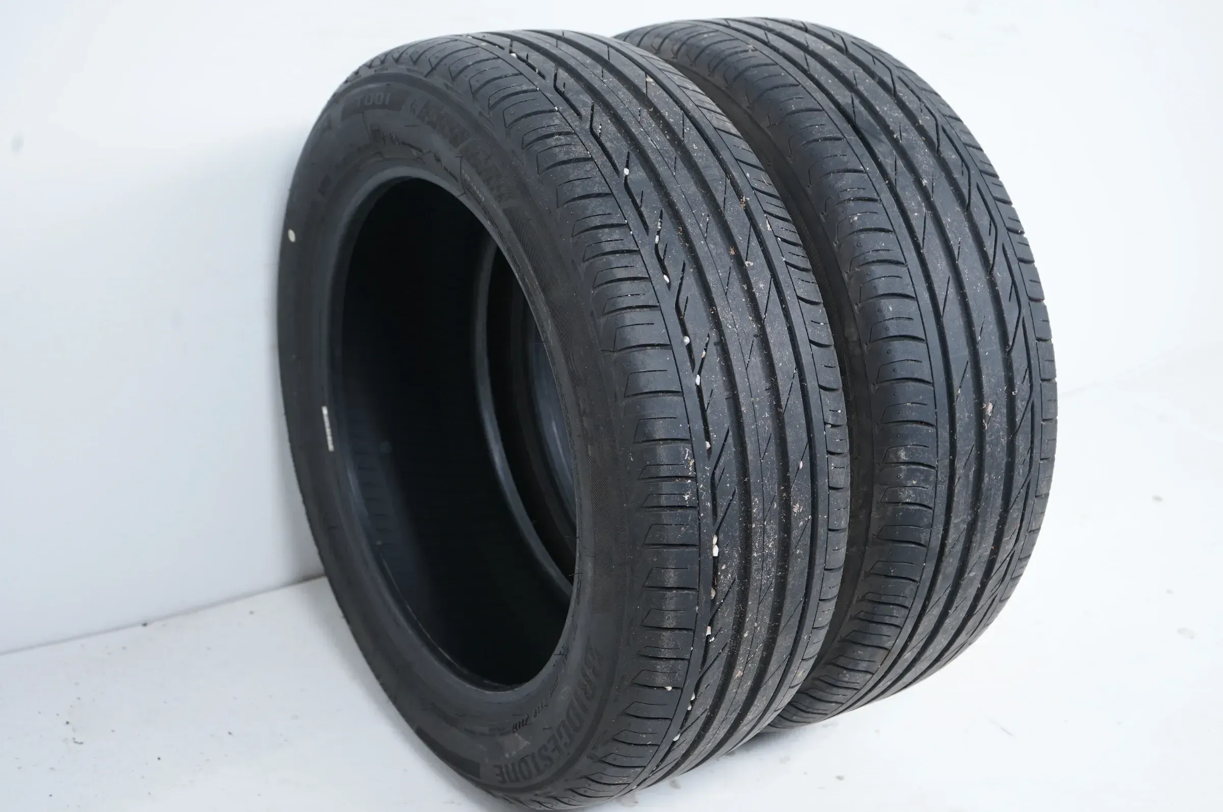 2x Sommerreifen Bridgestone 205 55 17 Zoll DOT17 ca.6mm Bmw*RFT - Bild 1
