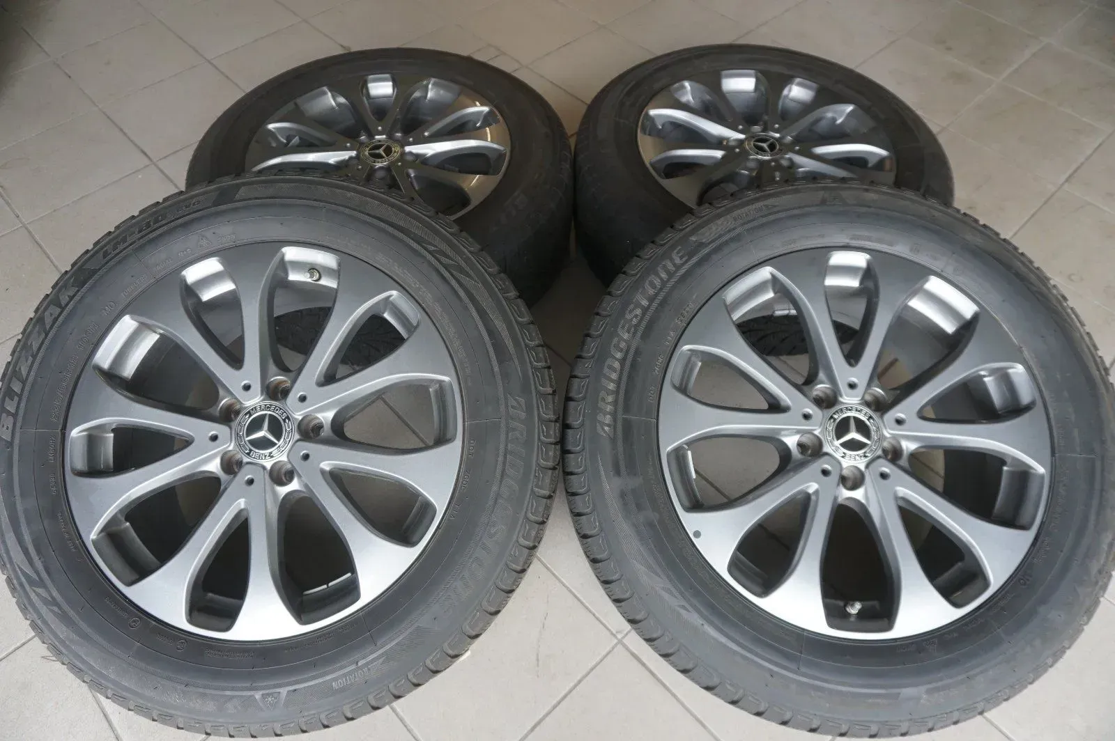 Original Mercedes GLC X253 C253 Alufelgen Winterräder Winterreifen 235 60 R18 - Bild 1