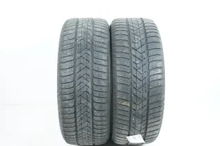 2x Winterreifen Pirelli 245 40 19 Zoll DOT18 ca.6mm MO Bmw* RFT - Bild 2