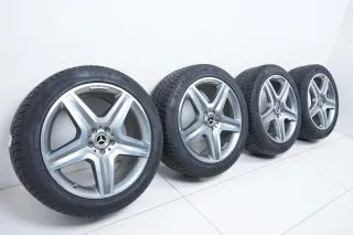 Original Mercedes ML GLE W166 20 Zoll AMG Alufelgen Winterreifen Winterräder 265 45 R20 - Bild 2