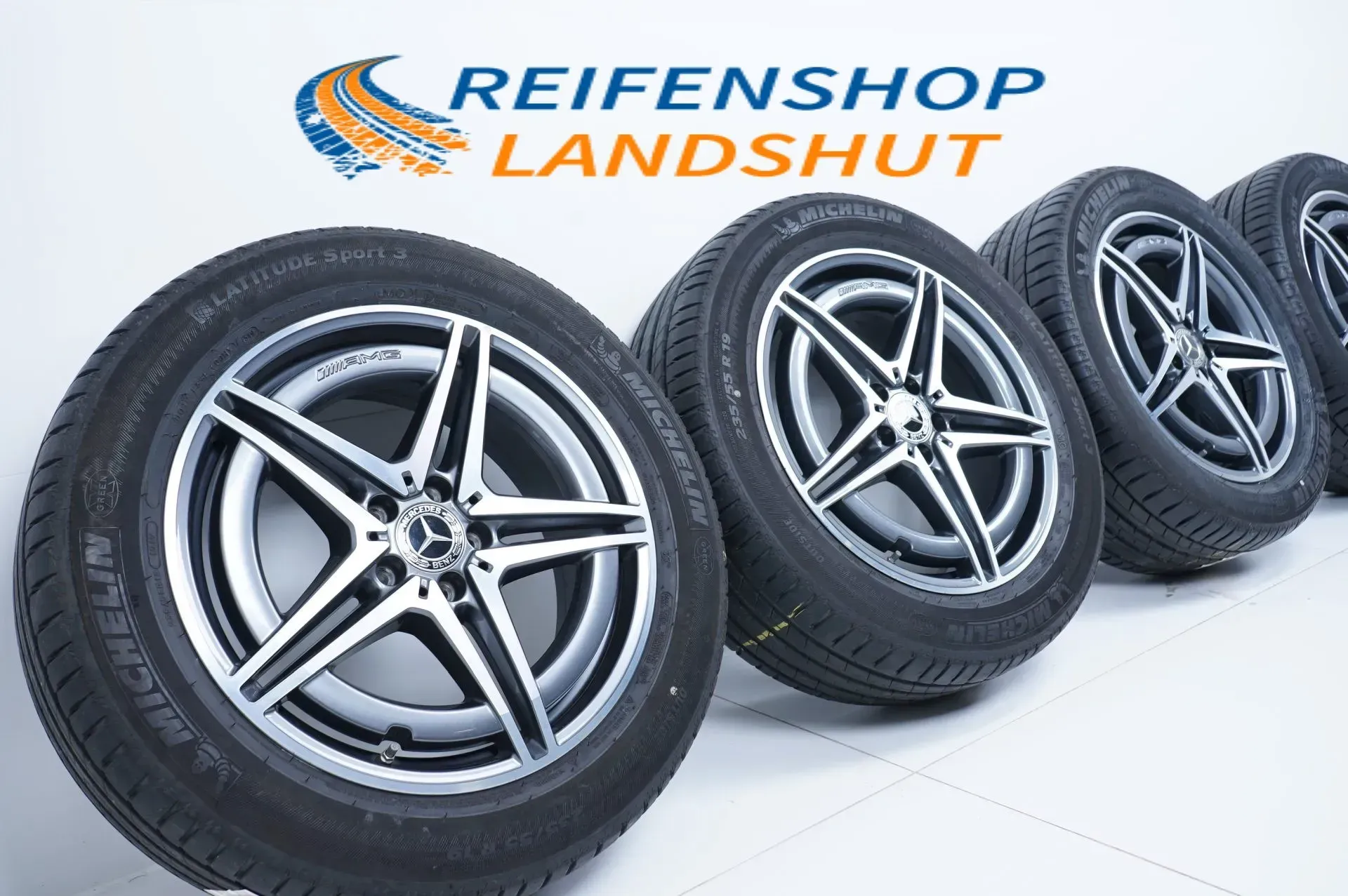 Original Mercedes EQC N293 TOP 19 Zoll AMG Alufelgen Sommerräder Sommerreifen 235 55 255 50 R19 - Bild 1