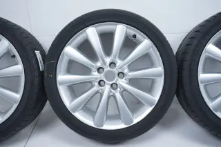 Original Jaguar XF 19 Zoll Alufelgen Sommerräder Sommerreifen 245 40 R19 - Bild 6