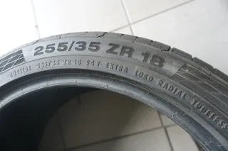 1 X 255 35 ZR18 R18 94Y Sommerreifen Continental ContiSportContact 5P MO 2017 7mm - Bild 3
