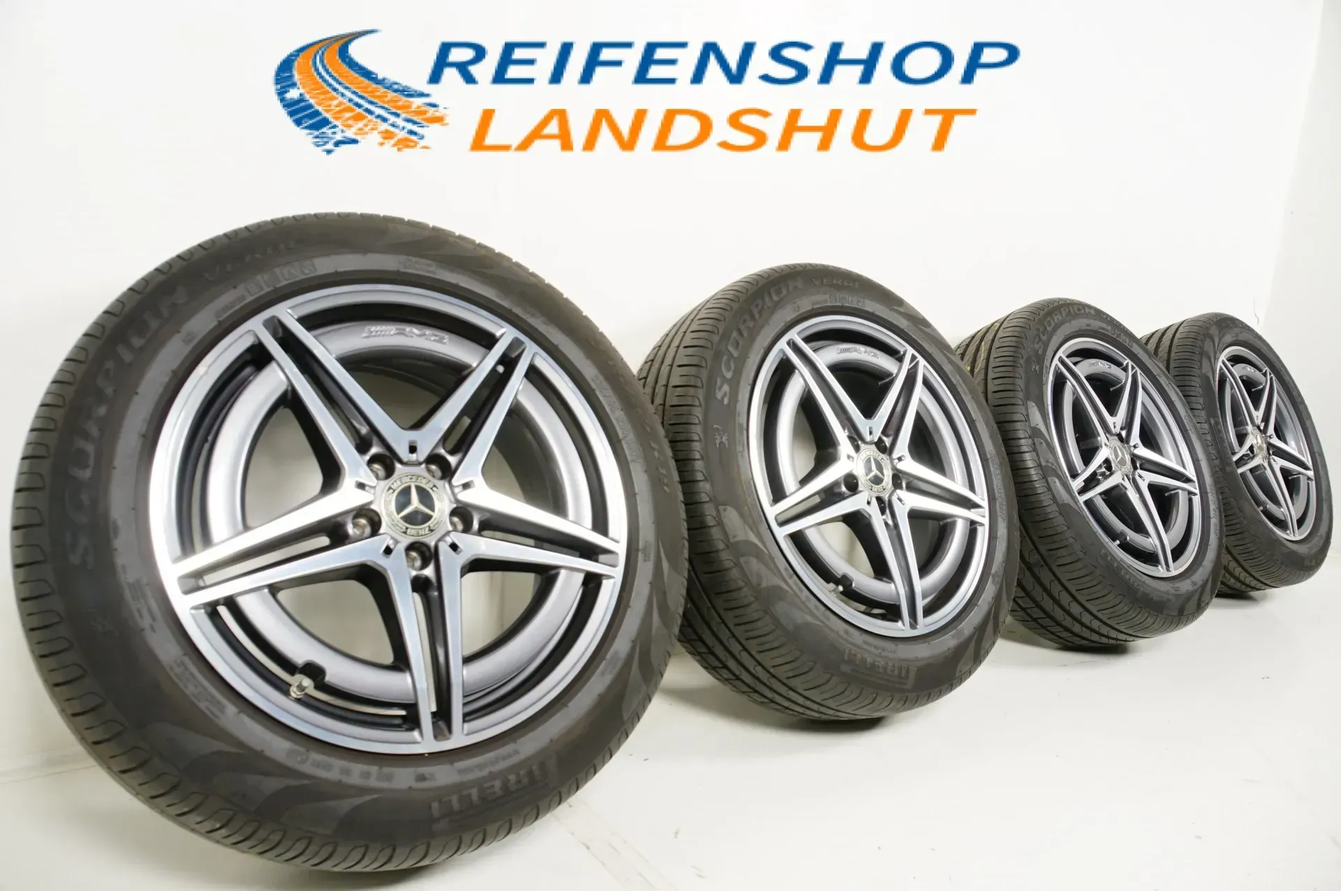 Original Mercedes EQC N293 TOP 19 Zoll AMG Alufelgen Sommerräder Sommerreifen 235 55 255 50 R19 - Bild 1