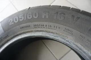 1 X 205 60 R16 92V Sommerreifen Continental ContiEcoContact 5 MO 2019 6mm - Bild 3