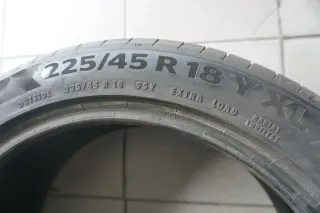 1 X 225 45 R18 95Y Sommerreifen Continental PremiumContact 6 MO 2022 7mm - Bild 3